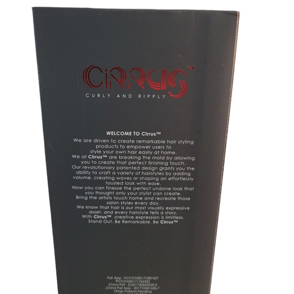 Cirrus Curly And Ripply Heat Free Anti-Static Manual Volumizing Hair Tool NIP - Picture 7 of 17